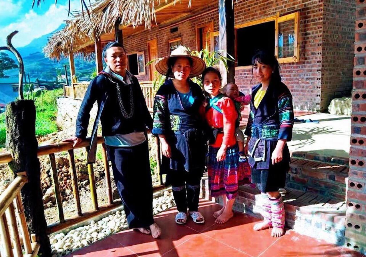 Sapa Hmong Bungalow Homestay Zewnętrze zdjęcie